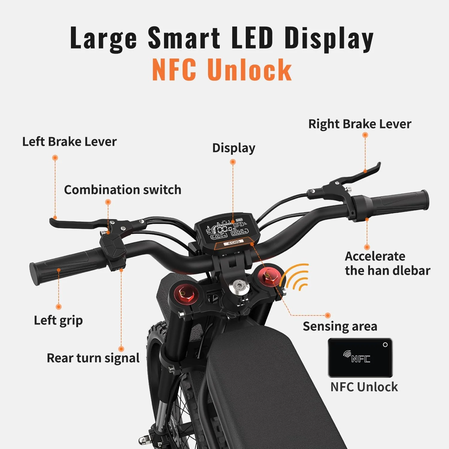 Gyroor 2400W Electric Dirt Bike Trail Rider Essentials Kit - Image 7