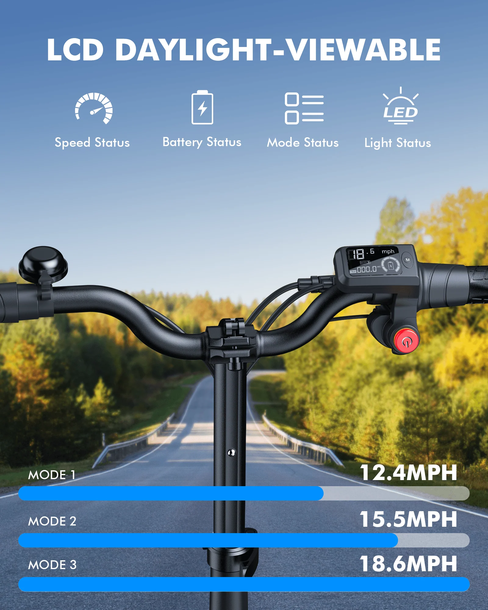 Gyroor C1PLUS Electric Scooter 1000W Partner Pack - Image 11