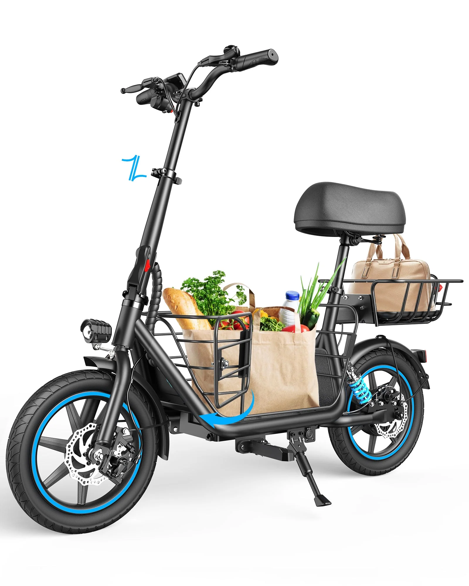 Gyroor C1PLUS Electric Scooter 1000W Partner Pack - Image 3