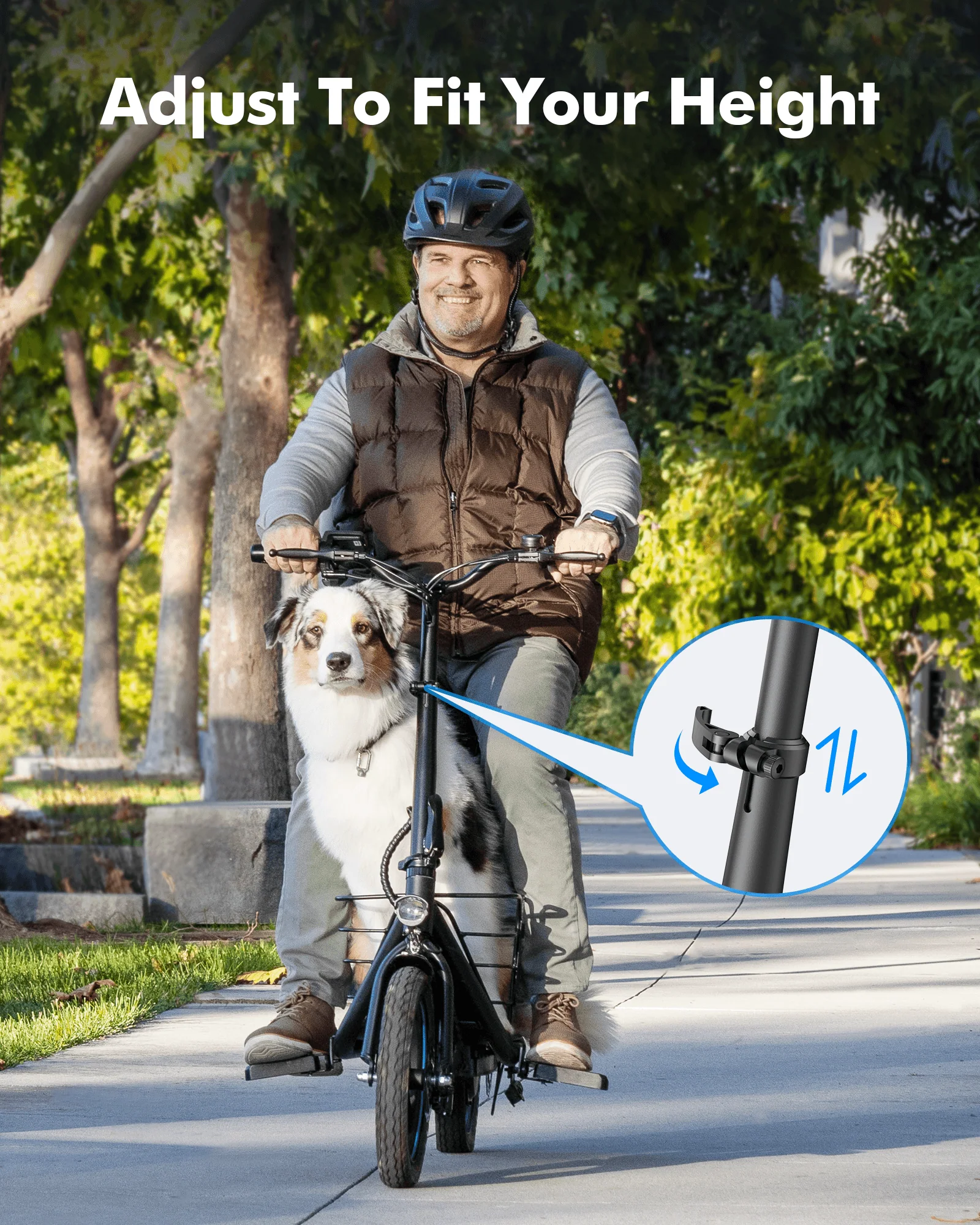 Gyroor C1PLUS Electric Scooter 1000W Partner Pack - Image 8