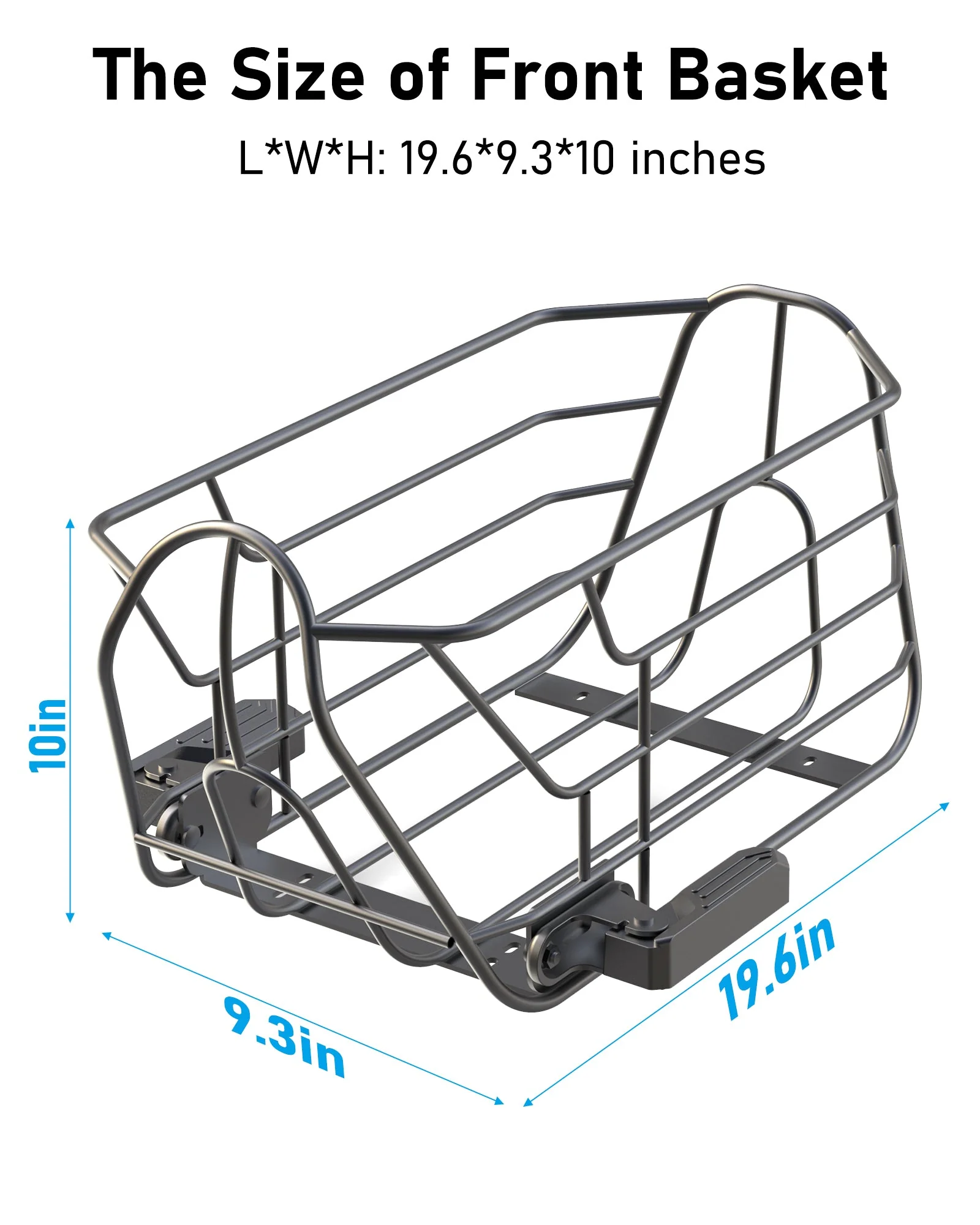 Gyroor C1S Electric Scooter 800W – Front & Rear Baskets - Image 11