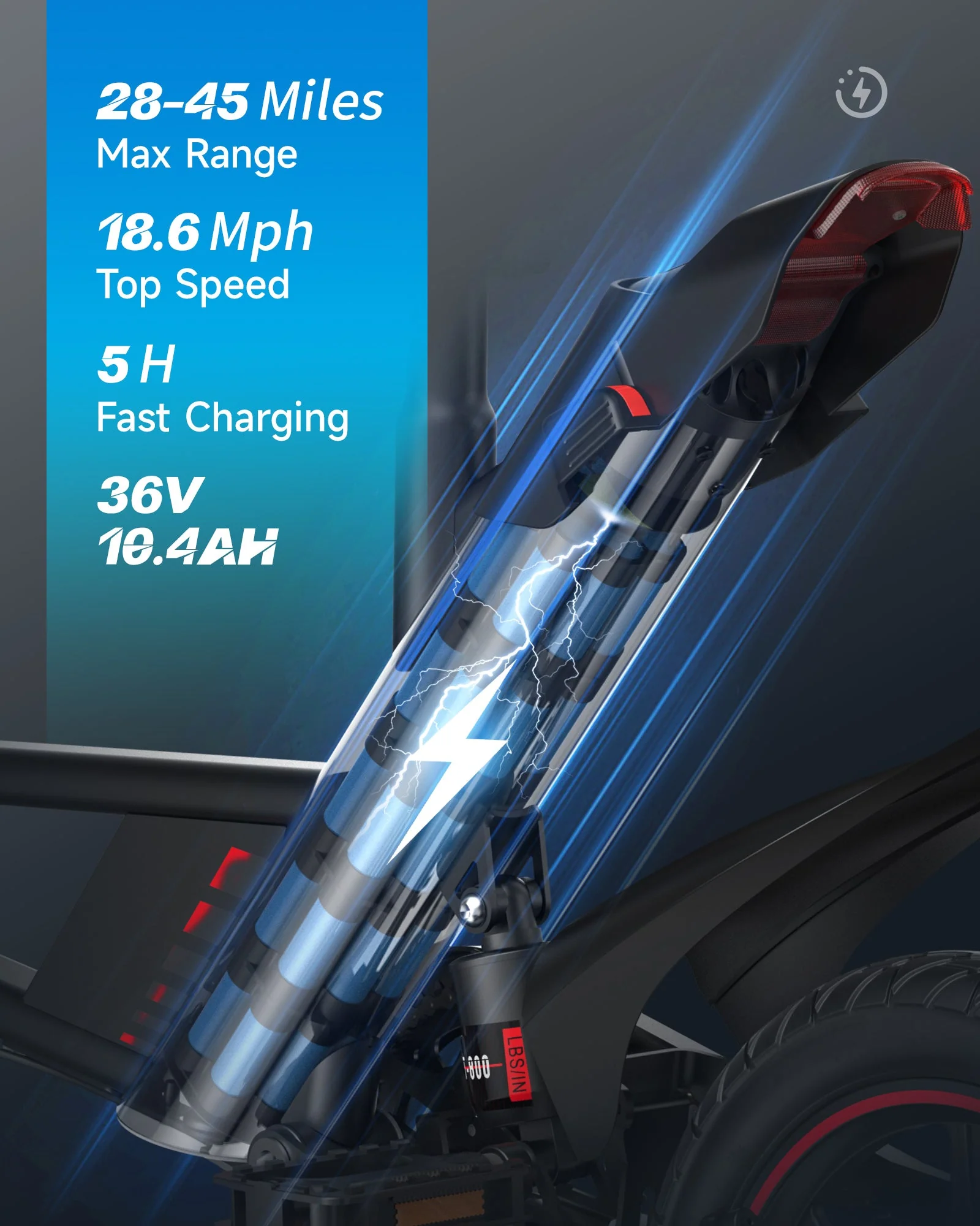 Gyroor C3 Electric Bike 700W Commuter Essentials Kit - Image 3