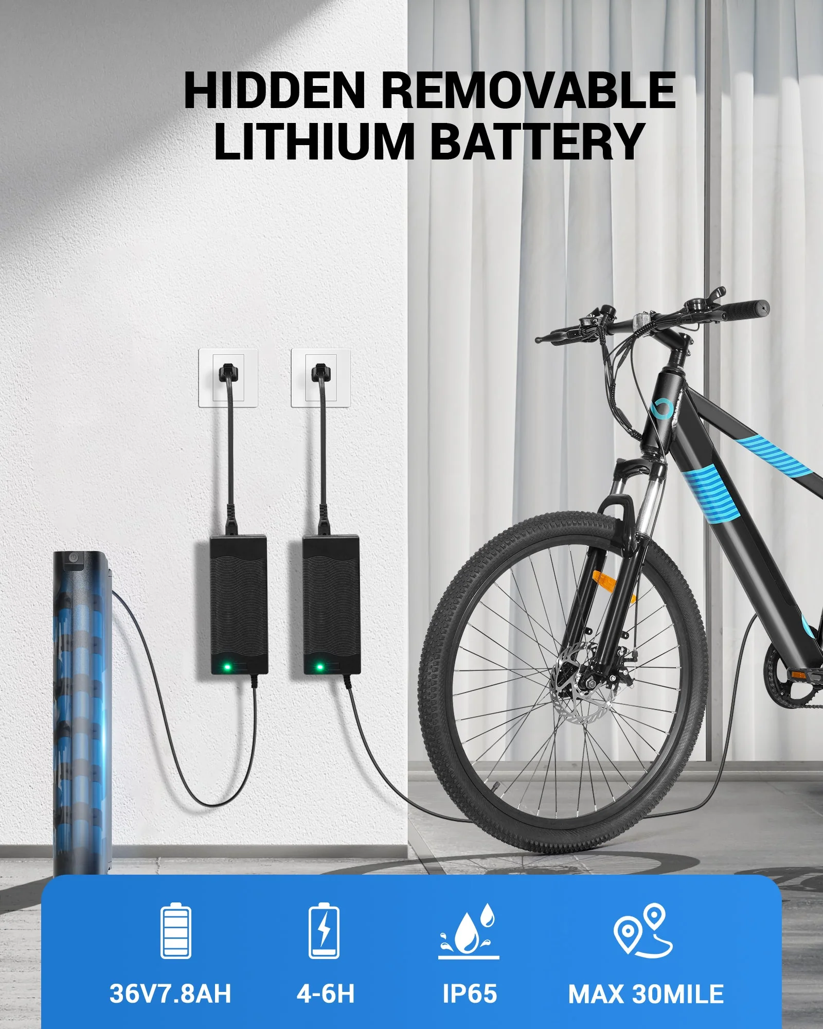 Gyroor EB263 Electric Bike Trail Rider Essentials Kit - Image 3