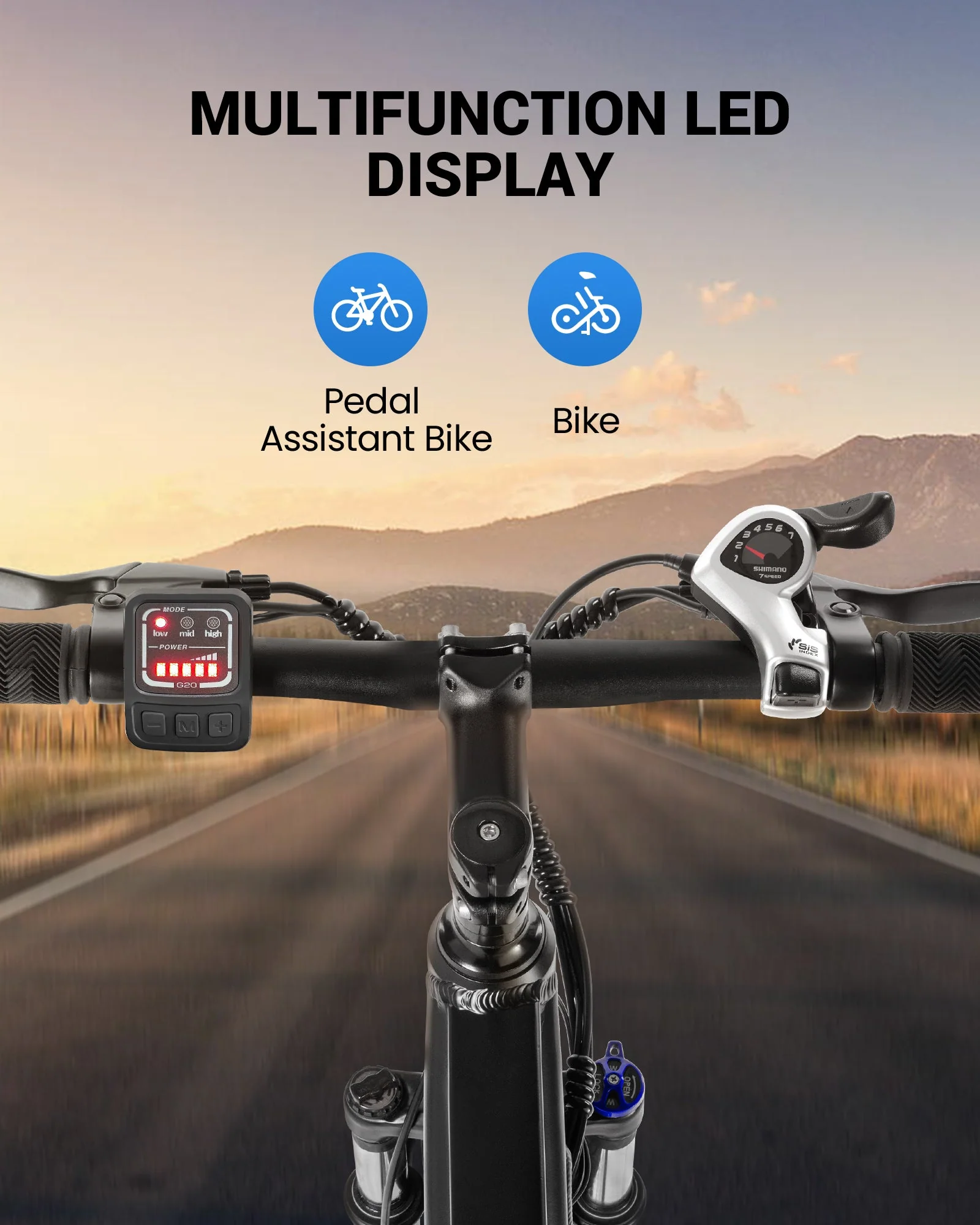 Gyroor EB263 Electric Bike Trail Rider Essentials Kit - Image 6