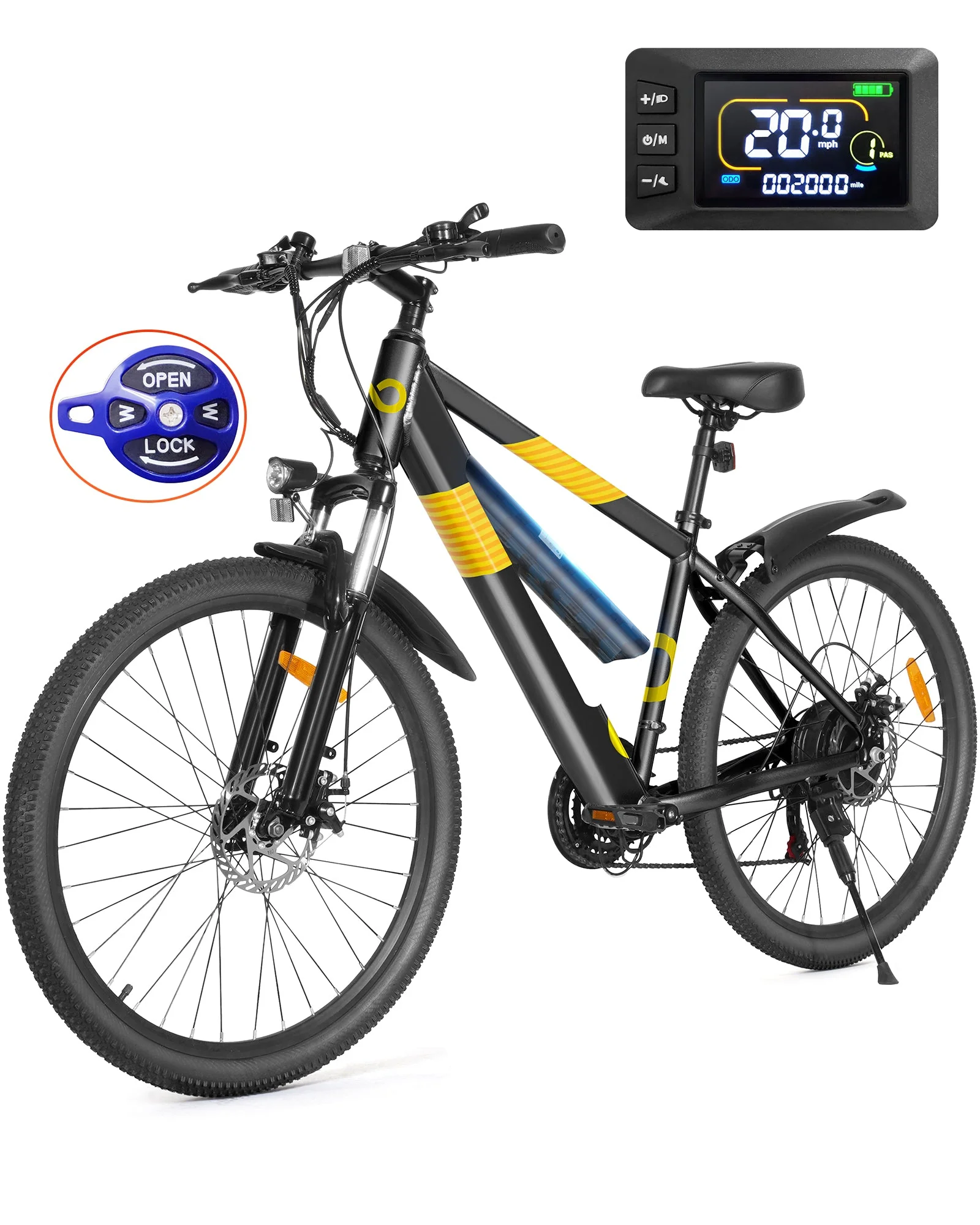 Gyroor EB263 Electric Bike Trail Rider Essentials Kit - Image 8