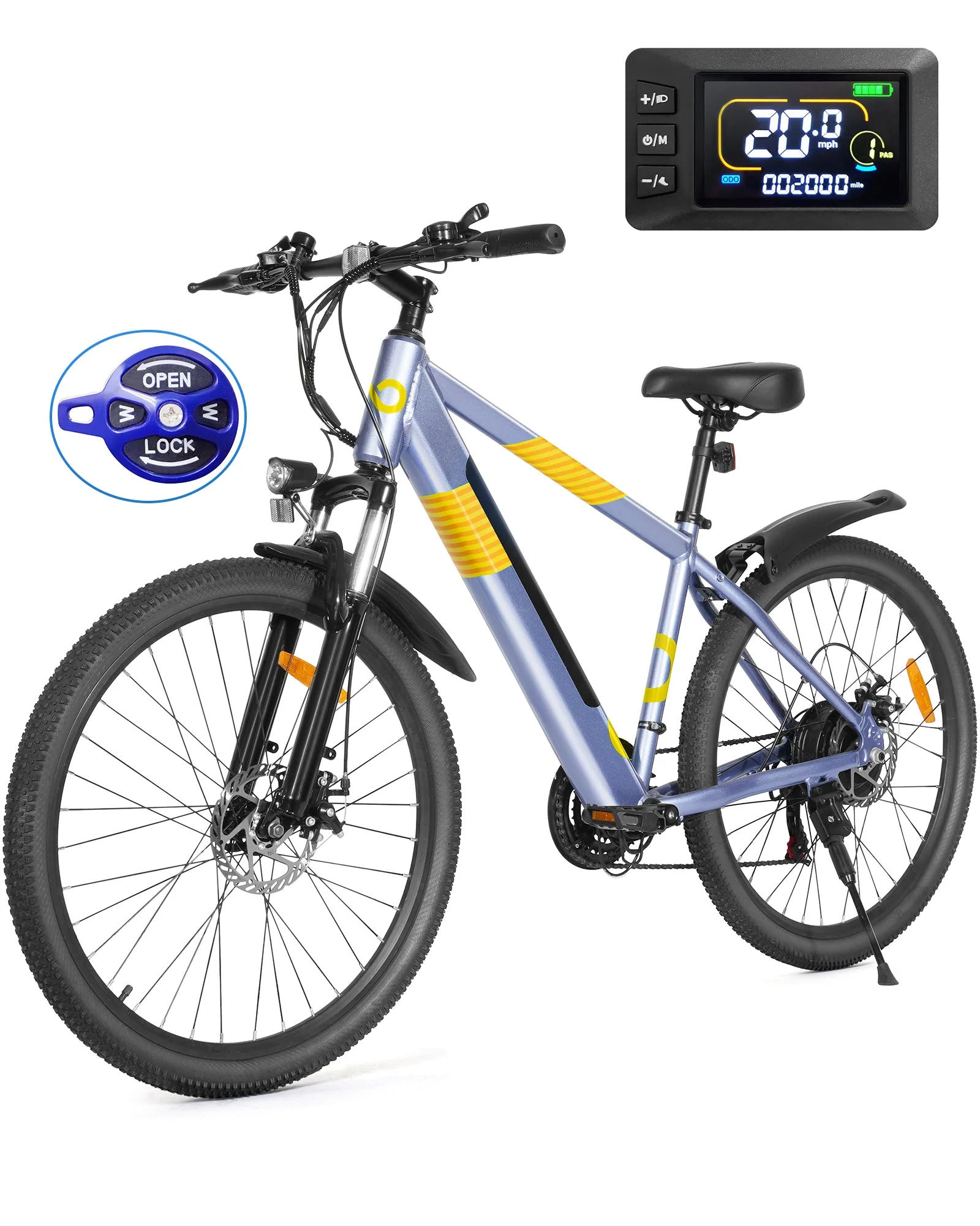 Gyroor EB263 Electric Bike Trail Rider Essentials Kit - Image 9