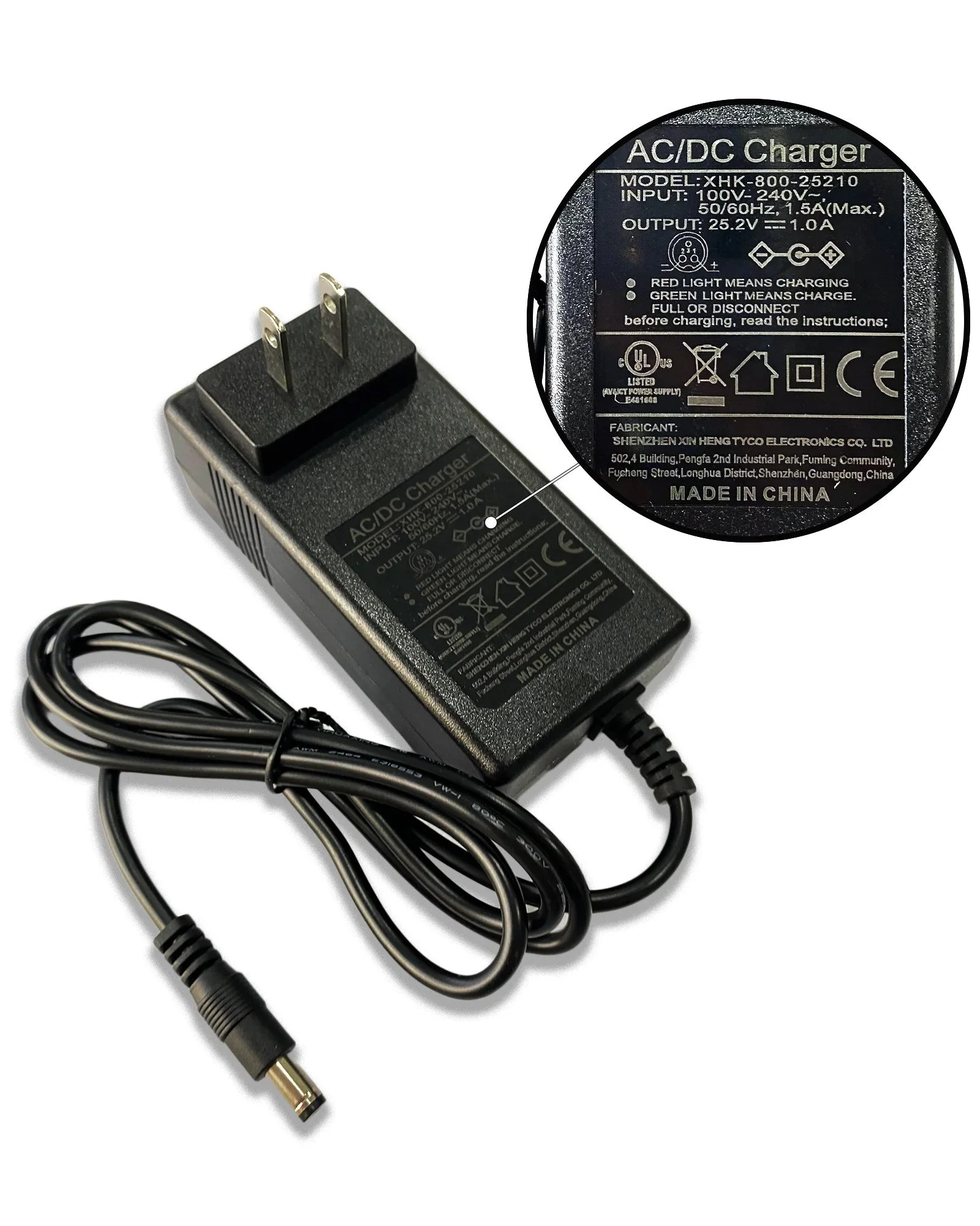 Gyroor Electric Scooter / Bike Charger - Image 7
