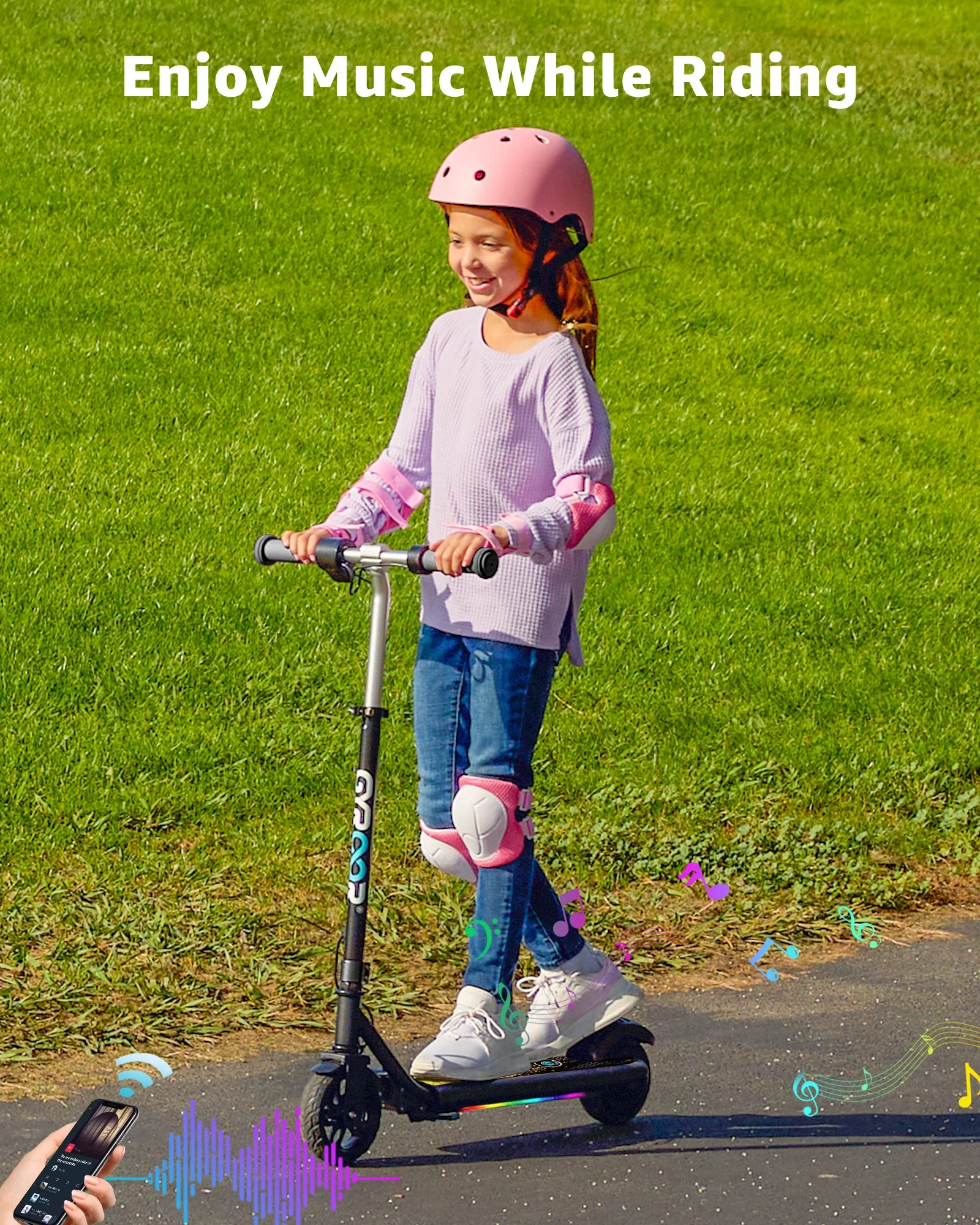 Gyroor H30Max Electric Scooter for Kids (Ages 6–12) - Image 7
