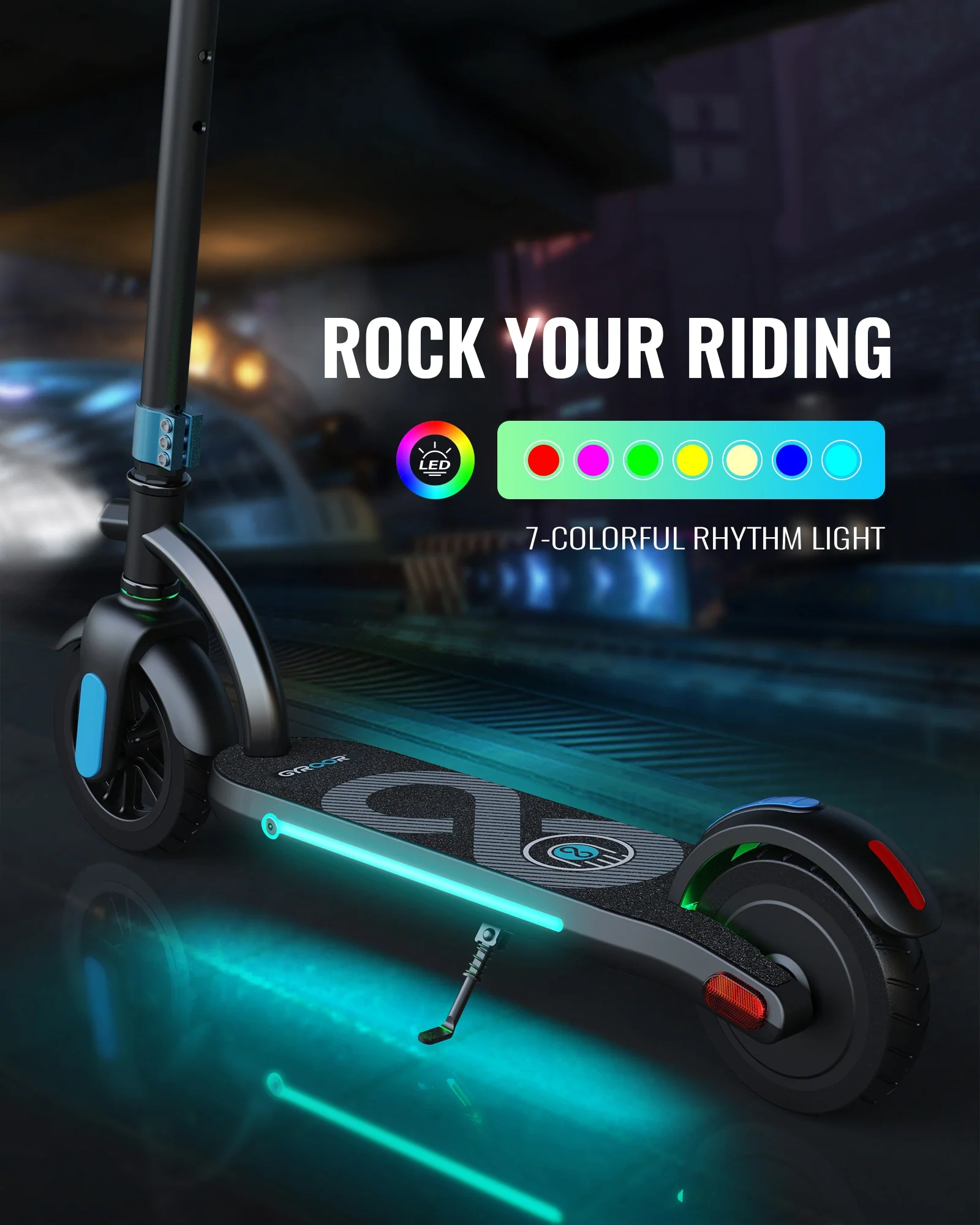 Gyroor H40 Electric Scooter For Kids and Teens Ages 8-14 - Image 5